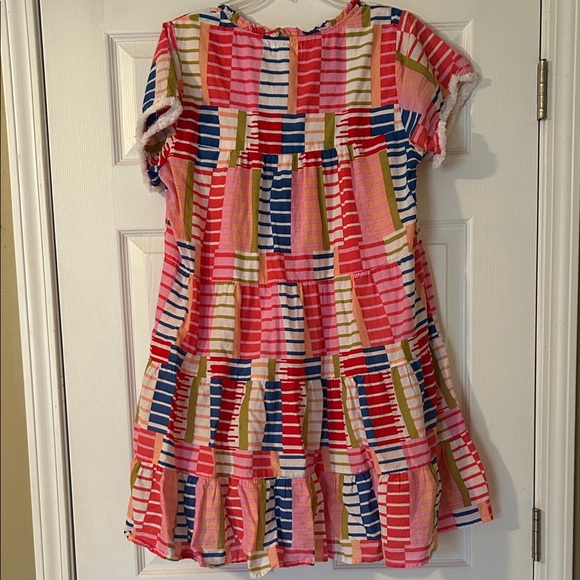 THML Multicolor Ruffled Neckline Top - Picture 5 of 7